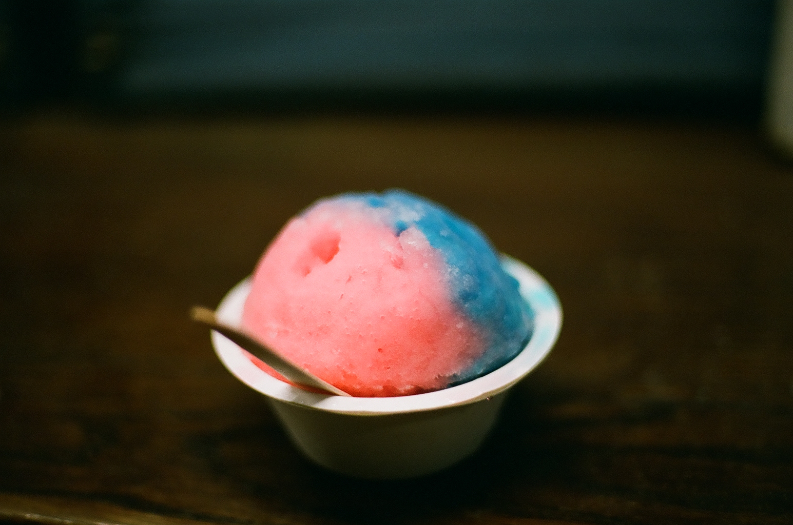 Cotton candy ice